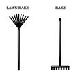 Gardeners tools icons. Two vector simple illustration