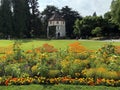 Gardeners Tower or Gartnerturm oder Gaertnerturm, Flower Island Mainau on the Lake Constance or Die Blumeninsel im Bodensee