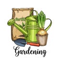 Gardening banner