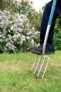 Gardening fork