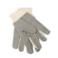 Gardening gloves nonslip linen cotton and rubber grip fabric comfortable