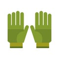 gardening gloves protection icon