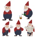 Gardening gnomes Royalty Free Stock Photo