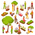 Gardening Isometric Set