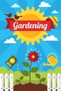 Gardening poster