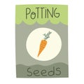 gardening potting seeds