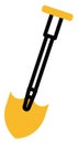 Gardening spade, icon
