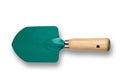 Gardening tool with clipping - trowel Royalty Free Stock Photo