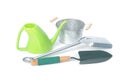 Gardening tools,Shovel,Watering and Galvanized flower bucket