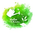 Gardening vector background