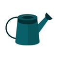 Gardening, watering can object equipment flat icon style