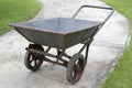 Gardening wheelbarrow Royalty Free Stock Photo