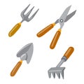 Gardening work tools