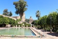 Gardens of Alcazar of the Christian Monarchs, Cordoba, Spain Royalty Free Stock Photo