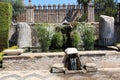 Gardens of Alcazar of the Christian Monarchs, Cordoba, Spain Royalty Free Stock Photo