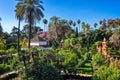 The gardens of the Alcazar of Seville, Andalusia Spain