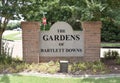 The Gardens of Bartlett Downs, Bartlett, TN Royalty Free Stock Photo