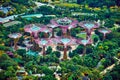 Gardens by the Bay is a nature park in Singapore Royalty Free Stock Photo