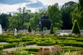 Gardens in Branicki's Palace, Podlasie, Poland.