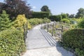 The gardens at Brodsworth Hall, Doncaster, England