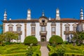 Gardens and Casa de Mateus estate in Portugal