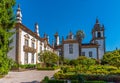 Gardens and Casa de Mateus estate in Portugal