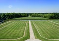 Gardens of the Castle of Chambord - France Royalty Free Stock Photo