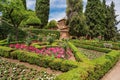 Gardens of El Partal at Alhambra - Granada, Andalusia, Spain