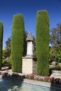 Gardens and fountains of the Alcazar de los Reyes CatÃÂ³licos