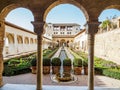 Gardens of Generalife of Alhambra in Granada, Spain