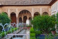 Gardens of the Generalife in Spain