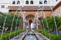 Gardens of the Generalife in Spain