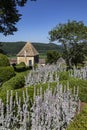 Gardens of the Jardins de Marqueyssac - Dordogne - France Royalty Free Stock Photo