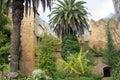 Gardens of the kasbah, Chefchaouen, Morocco Royalty Free Stock Photo