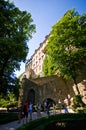 Gardens of Ksiaz Castle Poland Royalty Free Stock Photo