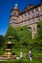 Gardens of Ksiaz Castle Poland Royalty Free Stock Photo