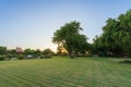 The gardens of Laxmi Nivas Palac.