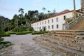 Gardens and lodgings at the CaraÃÂ§a sanctuary, in Catas Altas, Minas Gerais.