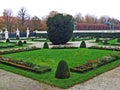 Gardens with maze of Schoenbrunn or Schonbrunn Palace SchÃÂ¶nbrunner Schlosspark, Wien - Vienna, Austria