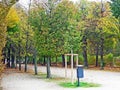 Gardens with maze of Schoenbrunn or Schonbrunn Palace SchÃÂ¶nbrunner Schlosspark, Wien  - Vienna, Austria Royalty Free Stock Photo