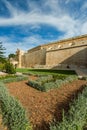 Gardens in Mdina,Malta Royalty Free Stock Photo