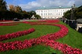 Gardens of Mirabell Palace, Salzburg, Austria Royalty Free Stock Photo