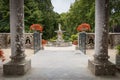 Gardens of the Monserrate Palace in Sintra