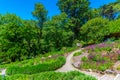 Gardens of the national palace of Pena, Sintra, Portugal Royalty Free Stock Photo