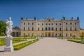 Gardens of the palace Branicki, the historic complex is a popular place for locals, Bialystok, Poland