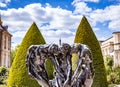 In the gardens of the Rodin musem, Paris, France Royalty Free Stock Photo