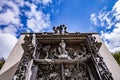 In the gardens of the Rodin musem, Paris, France Royalty Free Stock Photo