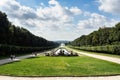 Gardens of the Royal Palace of Caserta in Italy Royalty Free Stock Photo