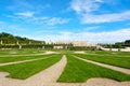 The gardens of the royal Palace of Versailles near Paris in France Royalty Free Stock Photo