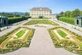 Gardens at Schoenbrunn, Vienna, Austria Royalty Free Stock Photo